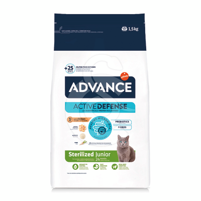 Advance Active Defense Chat Junior Sterilized Poulet - ADV103