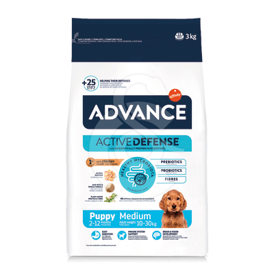 Advance Active Defense Chien Puppy Medium Poulet - ADV111