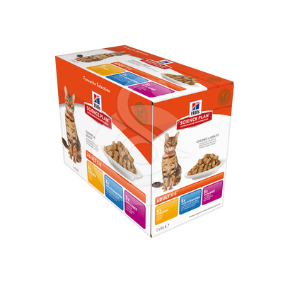 Chat Adult Pack Mixte Sachet repas - CHA293