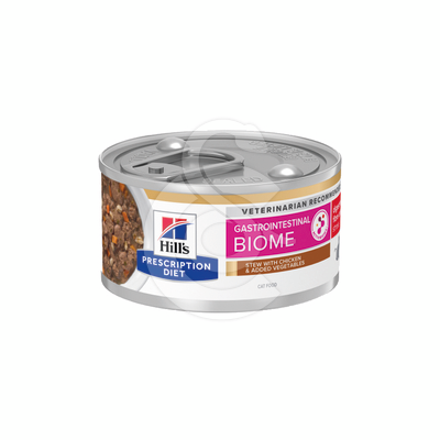 Chat Gastrointestinal Biome Stress Mijotés Pou. & Lég. Boîte - HCT063