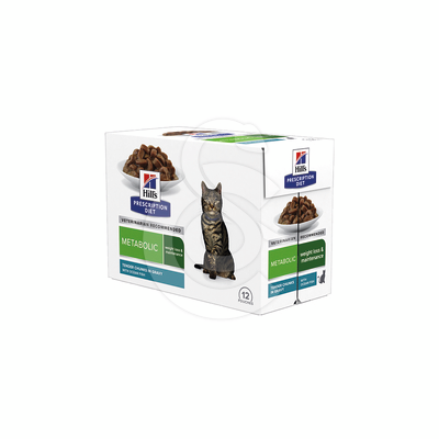 Chat Metabolic Poisson Sachet repas - HCT054