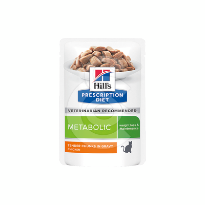 Chat Metabolic Poulet Sachet repas - CHA296