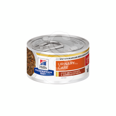 Chat c/d Urinary Multicare Mijotés Poulet & Légumes Boîte - CHA074