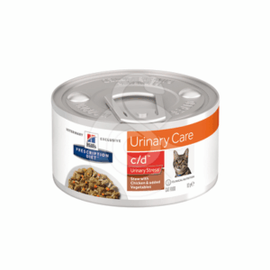 Chat c/d Urinary Stress Multicare Mijotés Poul. & Lég. Boîte - CHA075