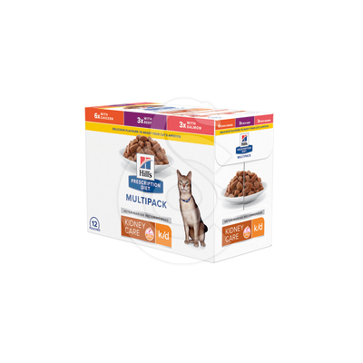 Chat k/d Kidney Pack Mixte Sachet repas - HCT051