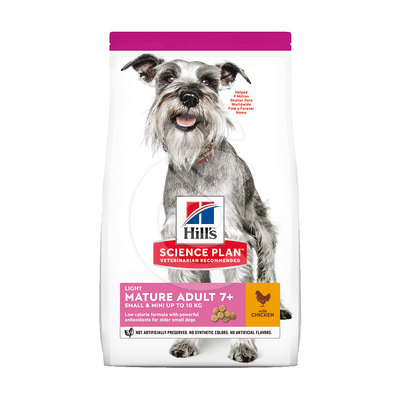 Chien Mature Adult 7+ Light Small&Mini Poulet - CHI357