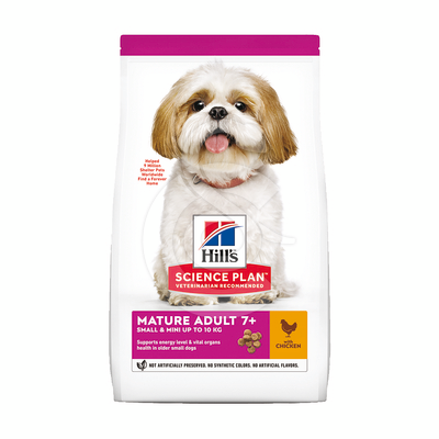 Chien Mature Adult 7+ Small&Mini Poulet - CHI175