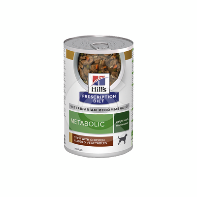 Chien Metabolic Mijotés Poulet & Légumes Boîte - HCN065