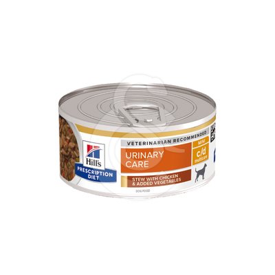 Chien c/d Urinary Multicare Mijotés Poulet & Légumes Boîte - CHI236