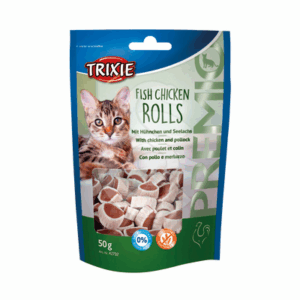 Friandises Chat Trixie Premio Fish Chicken Rolls - FRI045