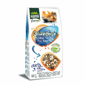 Friandises rongeurs tisanes sèches/riz soufflé - FRI020