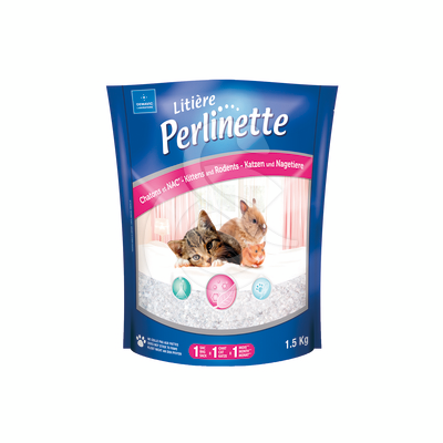 Litière absorbante Perlinette Chatons & Nac Micro-granules - LIT403