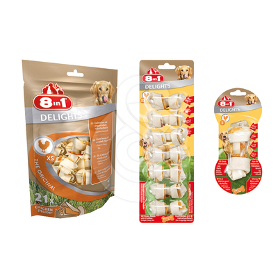 Os à mâcher 8in1 Delight Noué - OSD001