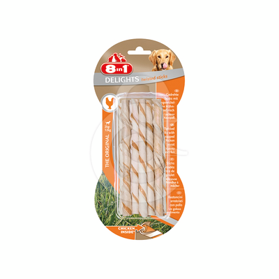 Os à mâcher 8in1 Delight Twisted Sticks - OSD011