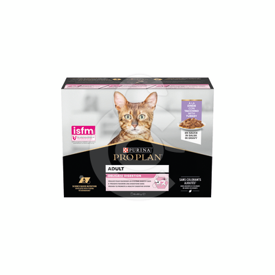 PP Cat Adult Delicate Digestion Dinde Sauce Sachet repas - CAT303