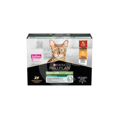 PP Cat Adult Sterilised Maintenance Bo.&Poul.Sauce M.Sa. rep - CAT366