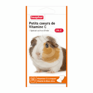 Petits coeurs vitamine C - Cochon d'Inde - PET032