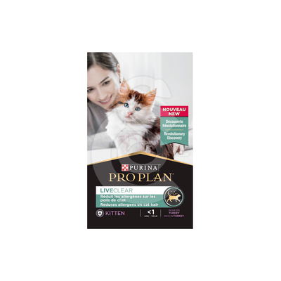 Pro Plan Cat Liveclear Kitten Dinde - CAT146