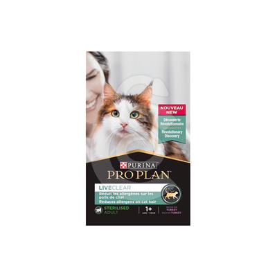 Pro Plan Cat Liveclear Sterilised Adult Dinde - CAT148