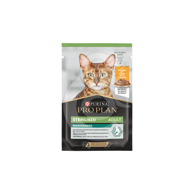 Pro Plan Cat Sterilised Maintenance Poulet Sauce Sachet rep. - CAT351