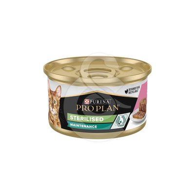 Pro Plan Cat Sterilised Maintenance Thon & Saumon Boîte - CAT311