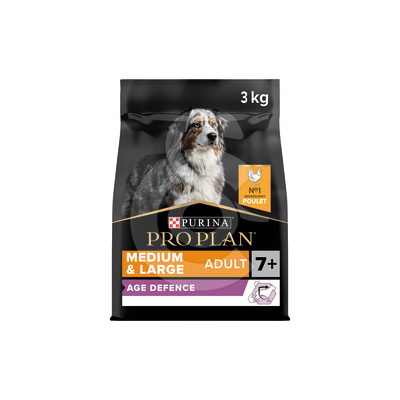 Pro Plan Dog Medium & Large Adult 7+ Poulet Age Defence - DOG269