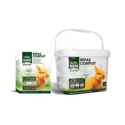 Repas Complet Optima Lapin Nain - REP023