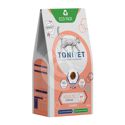 Tonivet Chat Adulte Stérilisé Saumon - TON147