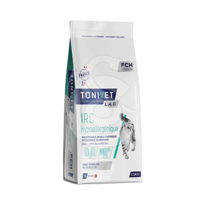 Tonivet Chat IRC Hypoallergénique - TON078