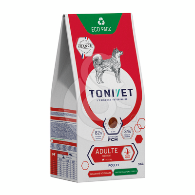 Tonivet Chien Adulte Medium Poulet - TON131