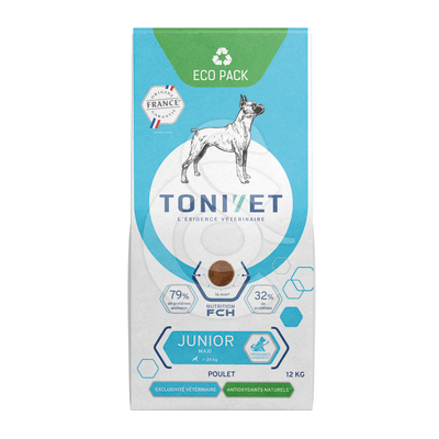Tonivet Chien Junior Maxi Poulet - TON128