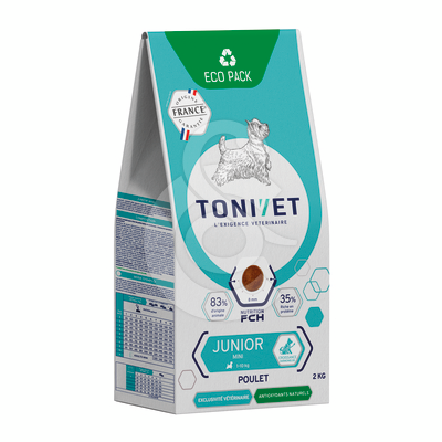 Tonivet Chien Junior Mini Poulet - TON125