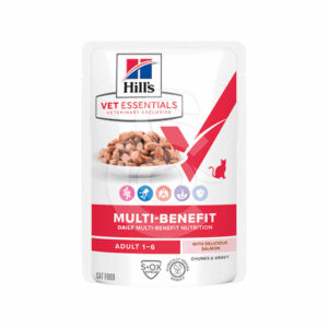 Vet Essentials Chat Multi-Benefit Adult Saumon Sachet repas - VES132