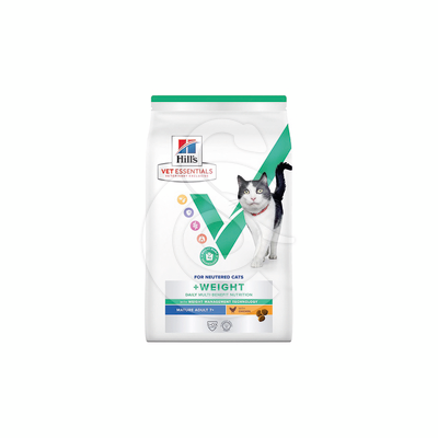 Vet Essentials Chat Multi-Benefit + Weight Mature Adult7+ Po - VES146