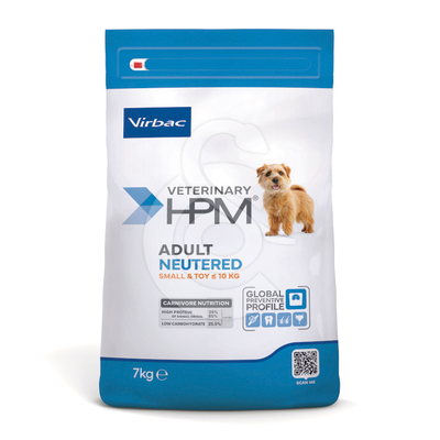 Veterinary HPM Dog Adult Neutered Small & Toy New - VHD079