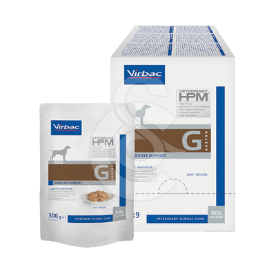 Veterinary HPM Dog G1 Digestive Support Mousse Sachet repas - VHD066
