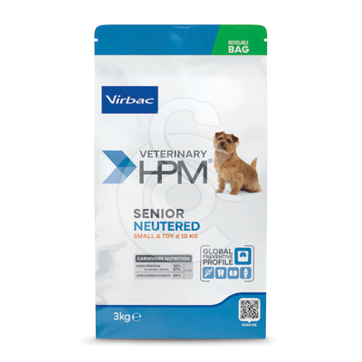 Veterinary HPM Dog Senior Neutered Small & Toy New - VHD081