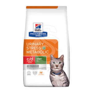 Chat c/d Urinary Stress Multicare + Metabolic Poulet - HCT075