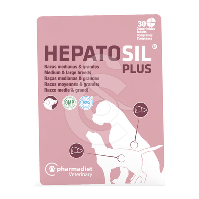 Hepatosil Plus moyennes et grandes races - HEP036