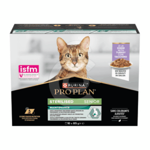 PP CT SENIOR STERIL TURKEY 10X85G - CAT388