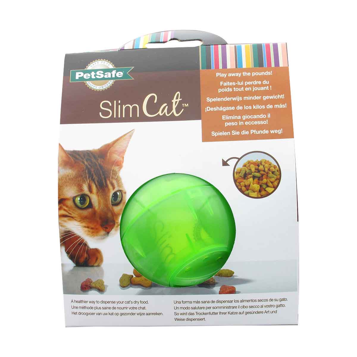 BALLE DISTRIBUTRICE SLIMCAT VERT