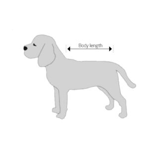 BODY CHIEN 25 CM XXXS