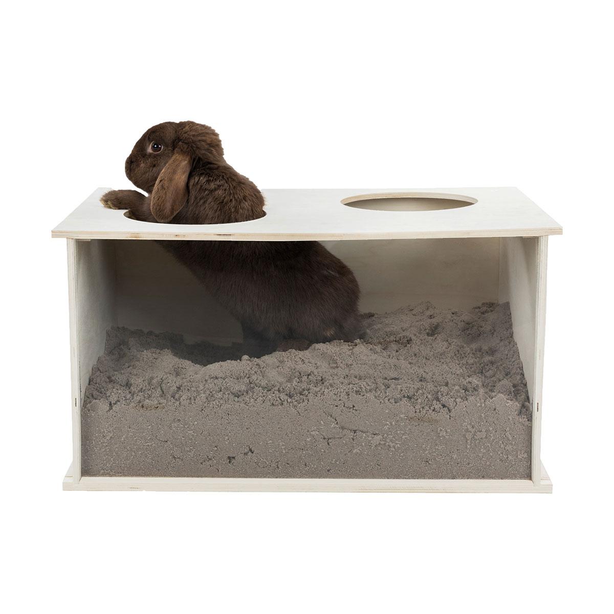 BOITE A FOUINER POUR LAPIN