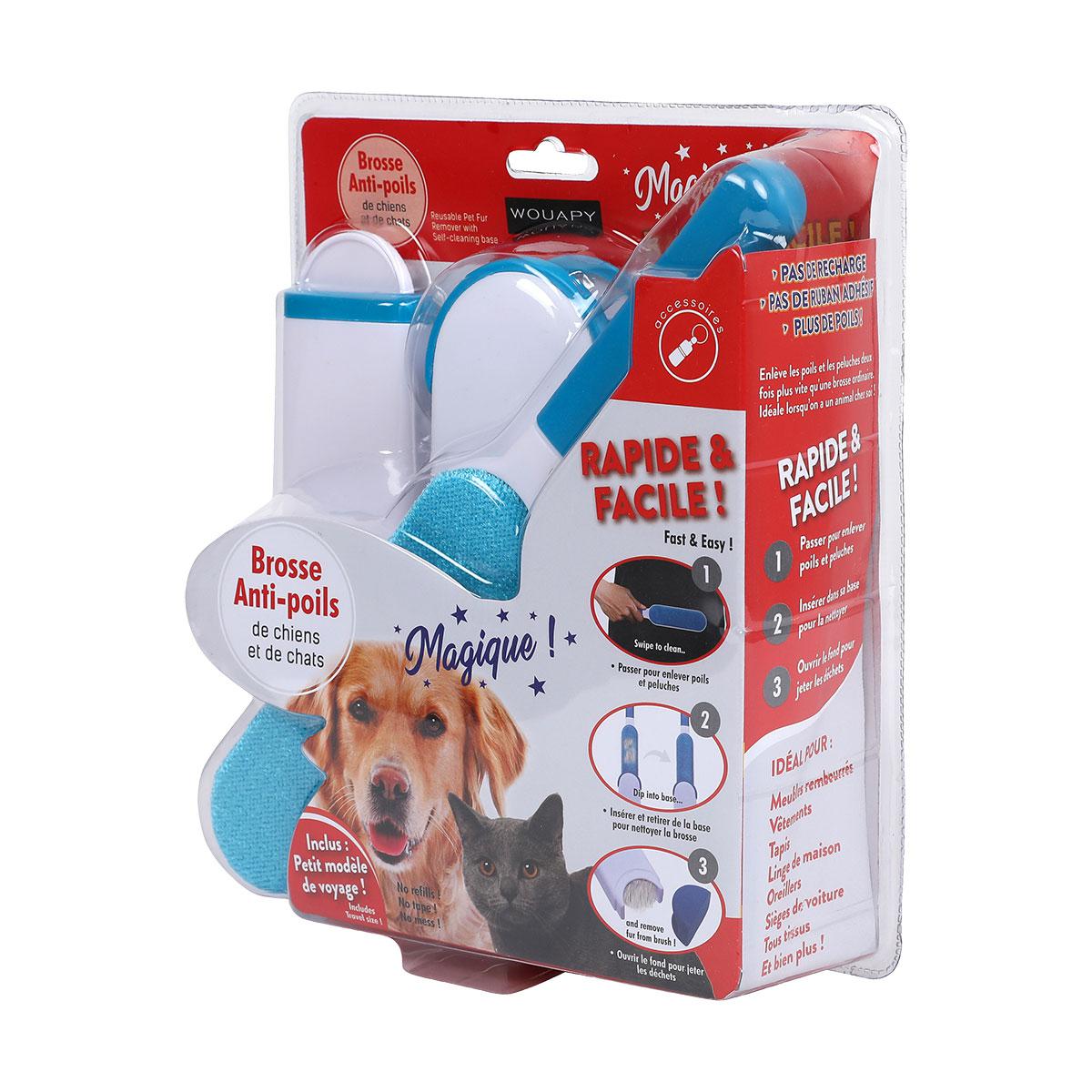 BROSSE MAGIQUE ANTI POILS