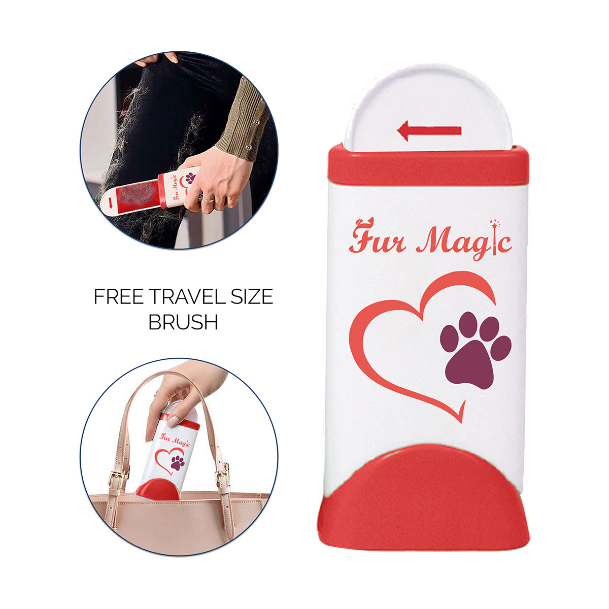 BROSSE MAGIQUE ANTI POILS