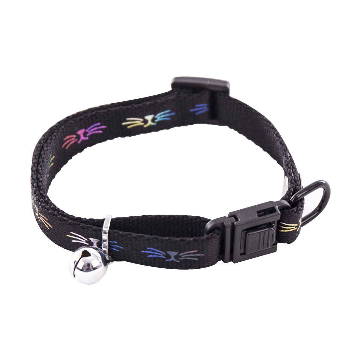 COLLIER CHAT FRIMOUSSE NOIR