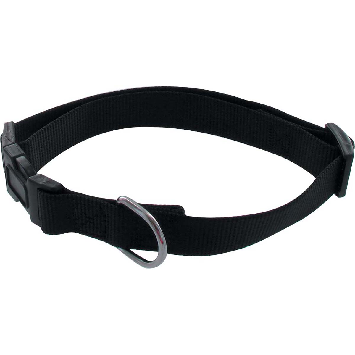 COLLIER UNI 25-39CM NOIR L10MM