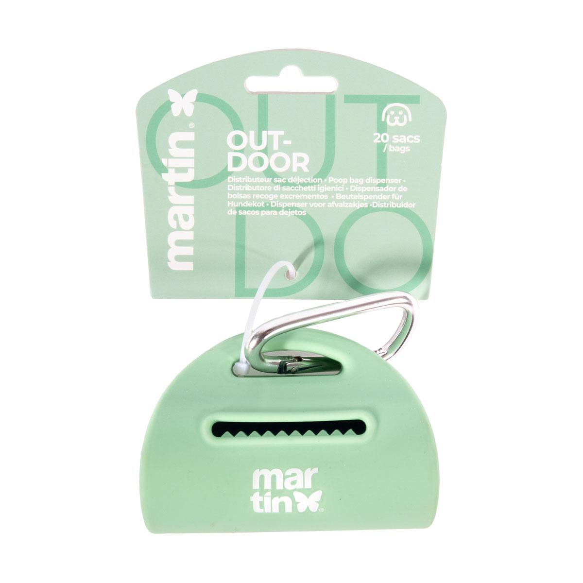 DISTRIBUTEUR SACS A CROTTES VERT