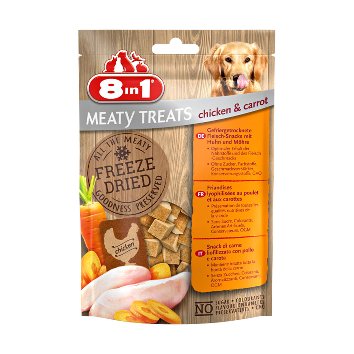 FRIAND.FREEZE DRIED POU/CAR 50G