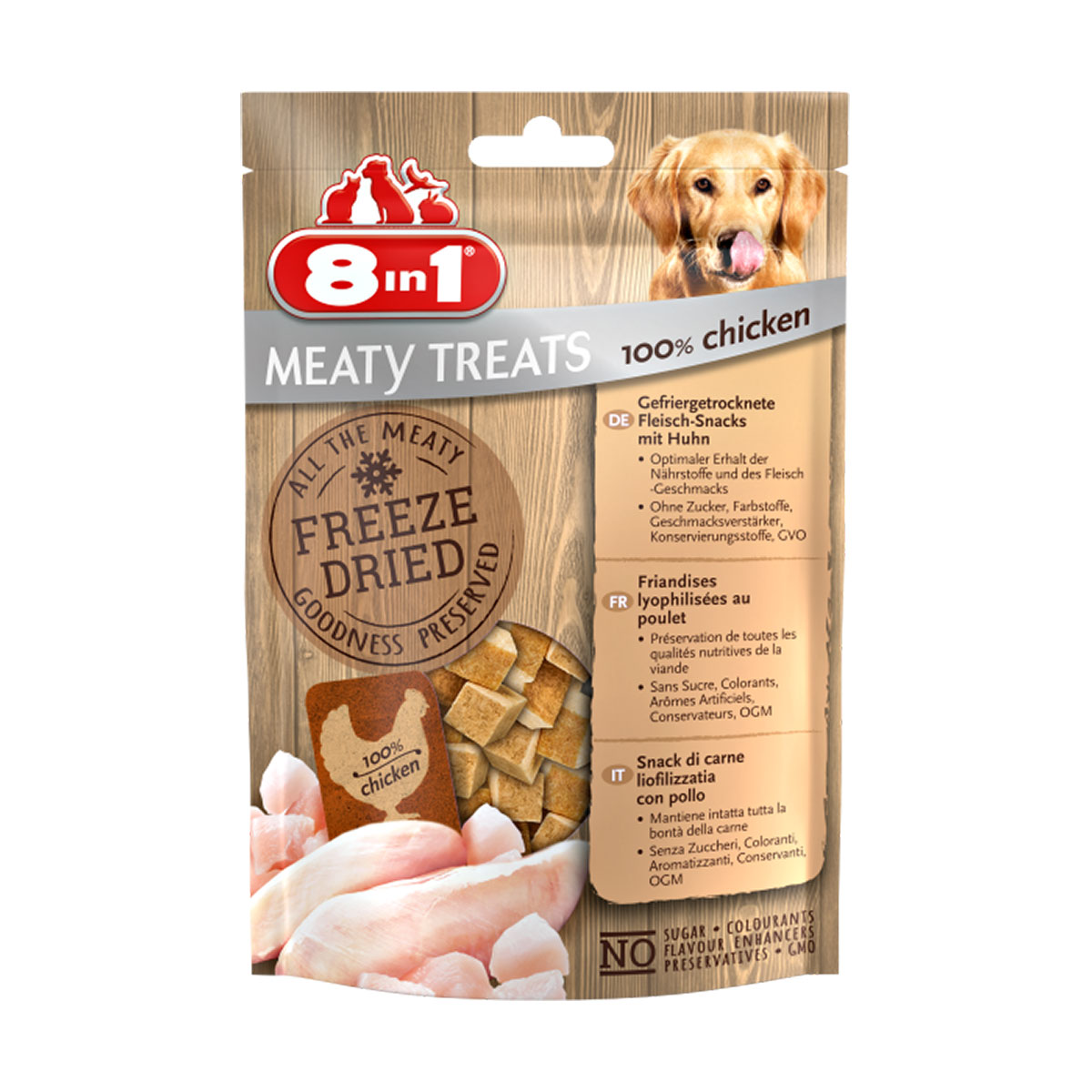 FRIAND.FREEZE DRIED POULET 50G